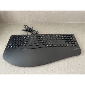Perixx PERIDUO-505 Wired USB Ergonomic Split Keyboard ONLY Tested Working
